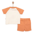 Bebetto Newborn Sürprise Travel Tshirt - Short - Orange - ebebek - Black Friday