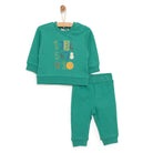 HelloBaby Basic Boy Number Printed Joggi - Dark Green - ebebek - Black Friday