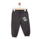 HelloBaby Basic Bear Printed Low Raised Joggers - Anthracite - ebebek - Black Friday