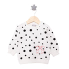 HelloBaby Basic Low Raised Polka - Dot Printed Sweatshirt - Printed - ebebek - Black Friday