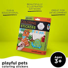 Crocodile Creek Playful Pets Colouring Stickers - ebebek - Black Friday