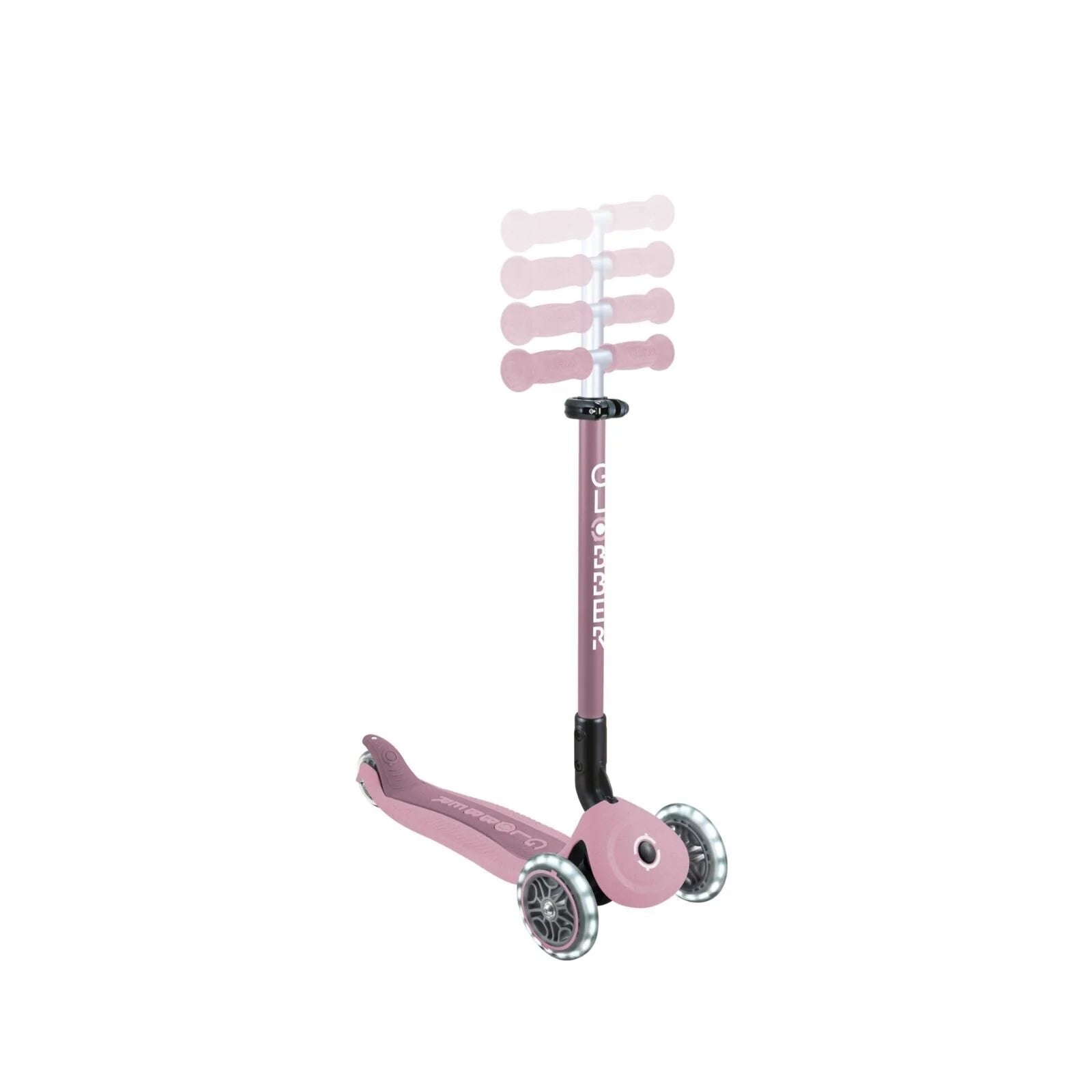 Globber Go Up Active Lights Eco Scooter - Berry - ebebek - Black Friday