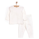 HelloBaby Unisex Long Sleeve Pyjamas Set - Ecru - ebebek - Black Friday