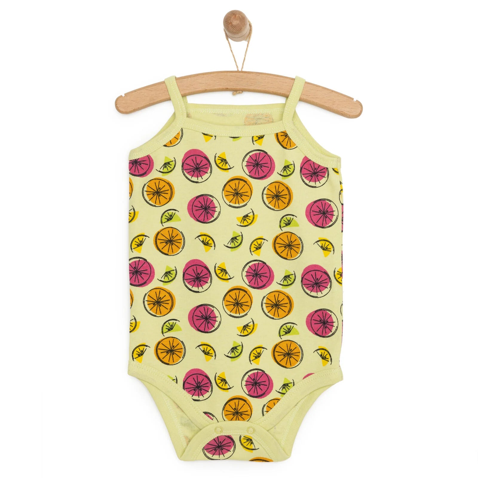 HelloBaby Rope Strap Bodysuit - Light Green - ebebek - Black Friday