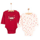 HelloBaby Baby Girl Long Sleeve Bodysuit 2pcs - Pink - ebebek - Black Friday