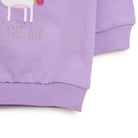 HelloBaby Baby Girl Unicorn Printed Sweatshirt - Purple - ebebek - Black Friday