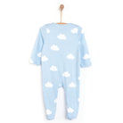 HelloBaby Newborn Baby Boy Footed Jumpsuit - Light Blue - ebebek - Black Friday