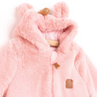 MidiMod Newborn Baby Girl Plush Jumpsuit - Pink - ebebek - Black Friday