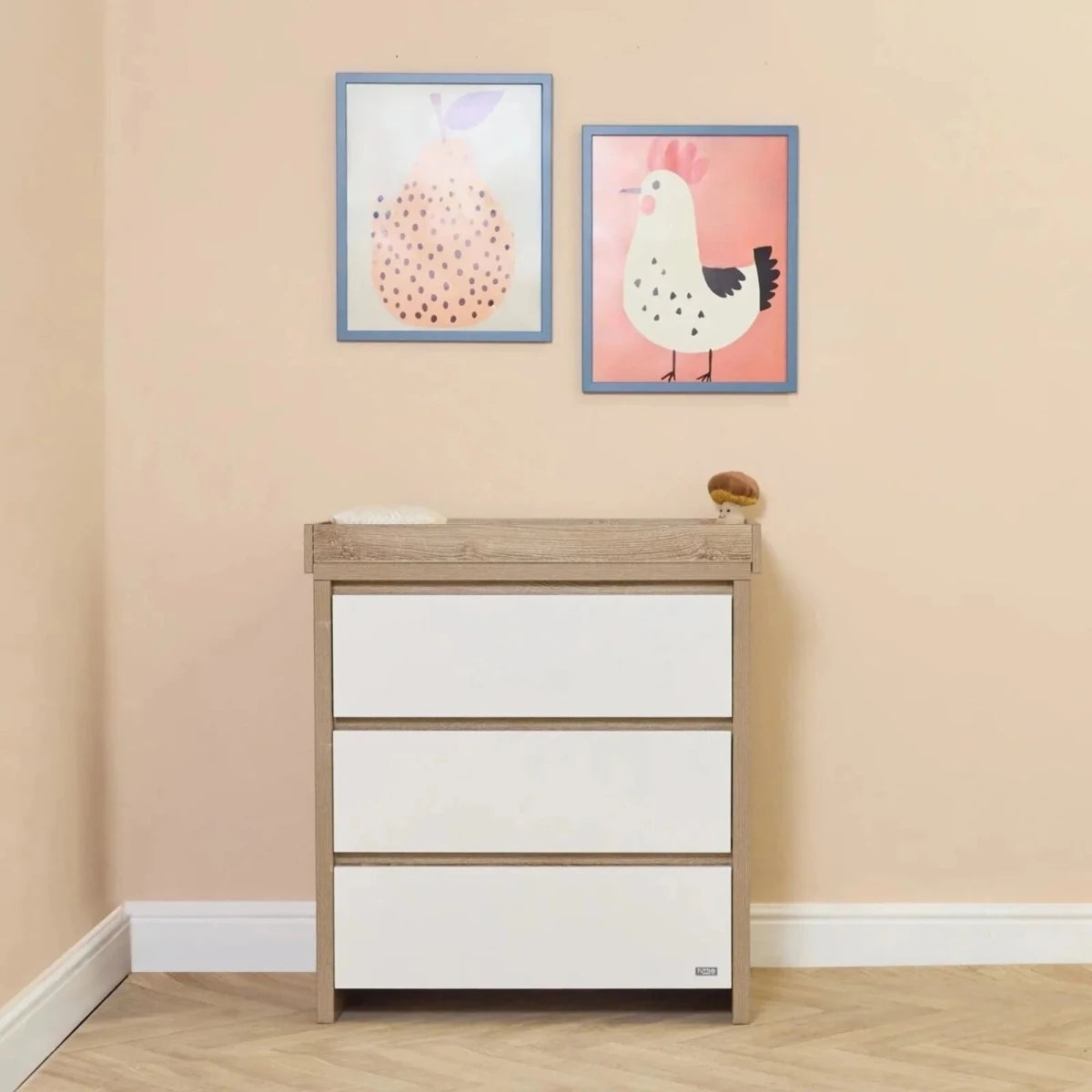 Tutti Bambini Modena 2 pcs Room Set - White/Oak White/Oak - ebebek