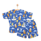 HelloBaby Little Sailor Boy Tshirt - Short - Indigo - ebebek - Black Friday
