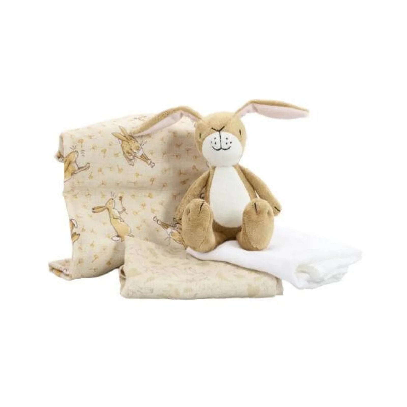 Guess How Much I Love You Soft Toy and Muslin Gift Set - ebebek - Black Friday