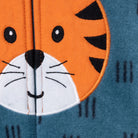 HelloBaby Newborn Polar Footed Jumpsuit - Petrol Printed - ebebek - Black Friday