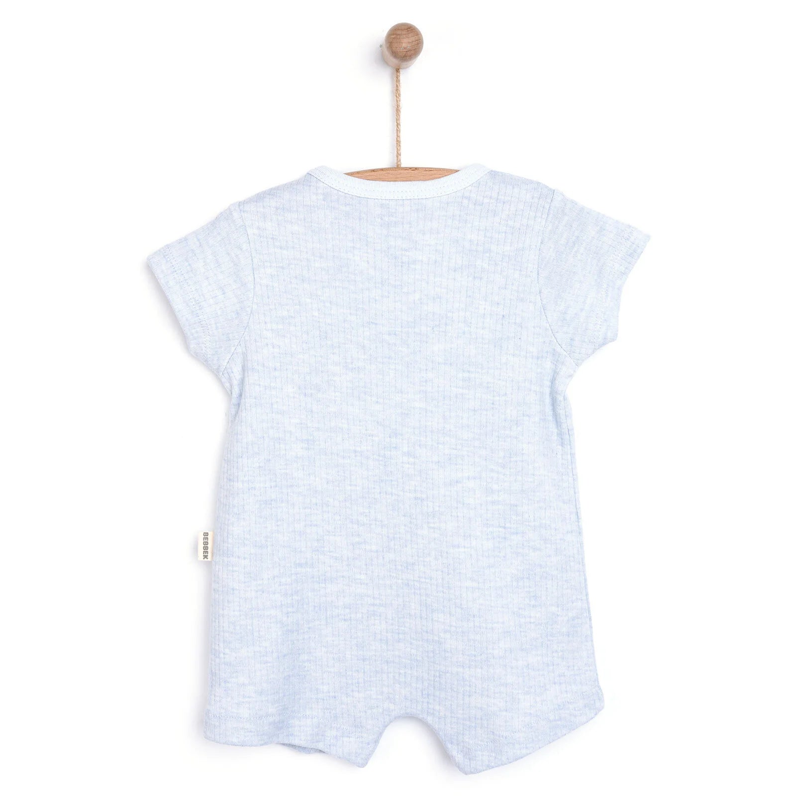 Bebbek Newborn Boy Short Overalls - Light Blue - ebebek - Black Friday
