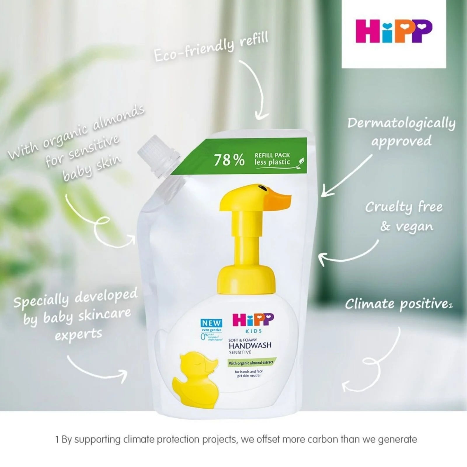 HiPP Kids Soft & Foamy Handwash Duck Refill 250ml - ebebek - Black Friday