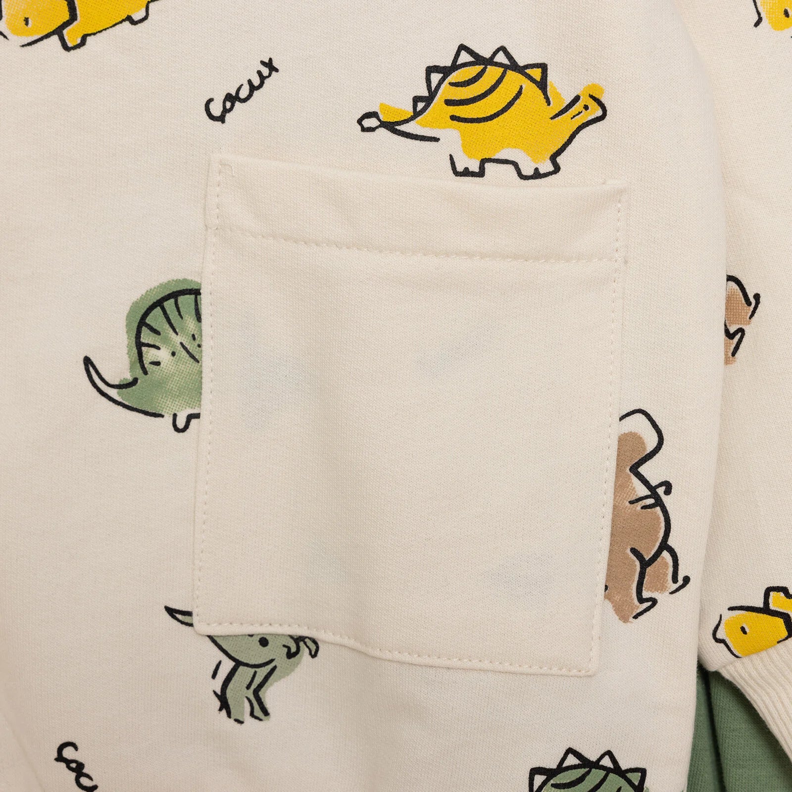 Cocux Animals Baby Boy Tracksuit - Beige - ebebek - Black Friday