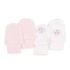 Bebetto Flowers Girl Mitten - Salmon - ebebek - Black Friday