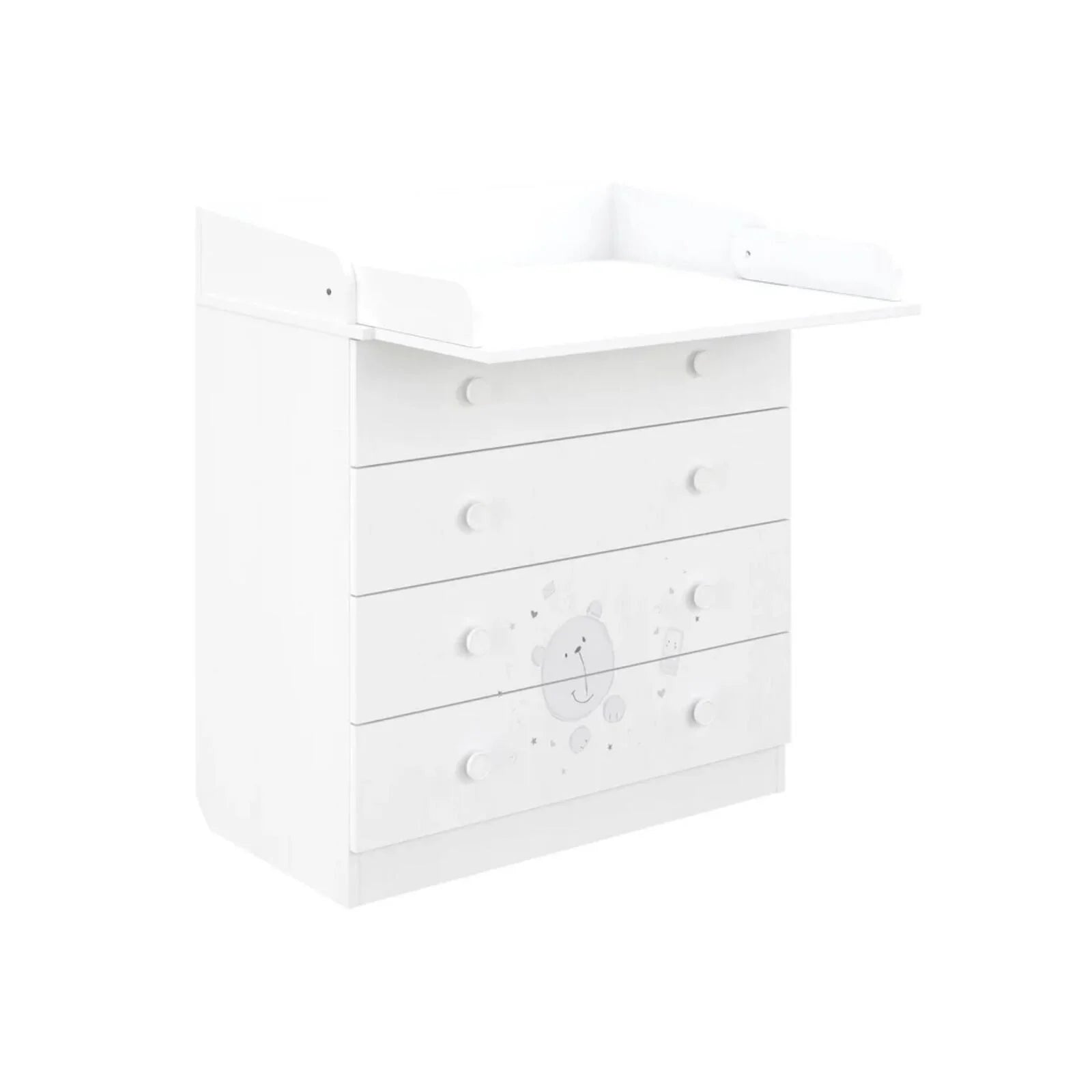 Shefa Kids 800 Teddy Changing Dresser - White - ebebek - Black Friday