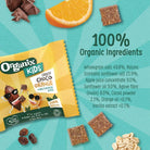 Organix Kids Crazy Choco Orange Mini Flapjack Bites 3+ years 92g (4x23g) - ebebek - Black Friday