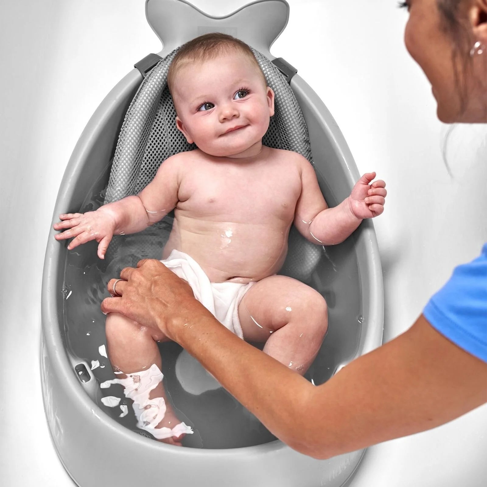 Skip Hop Moby Smart Sling 3 - Stage Baby Bath Tub - Grey - ebebek - Black Friday