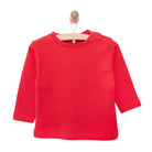 HelloBaby Basic Unisex Long Sleeve T-shirt - Red - ebebek - Black Friday