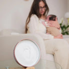 Petit Artichaut Baby Hand & Foot Imprints Round Box - Rainbow Terracotta - ebebek - Black Friday