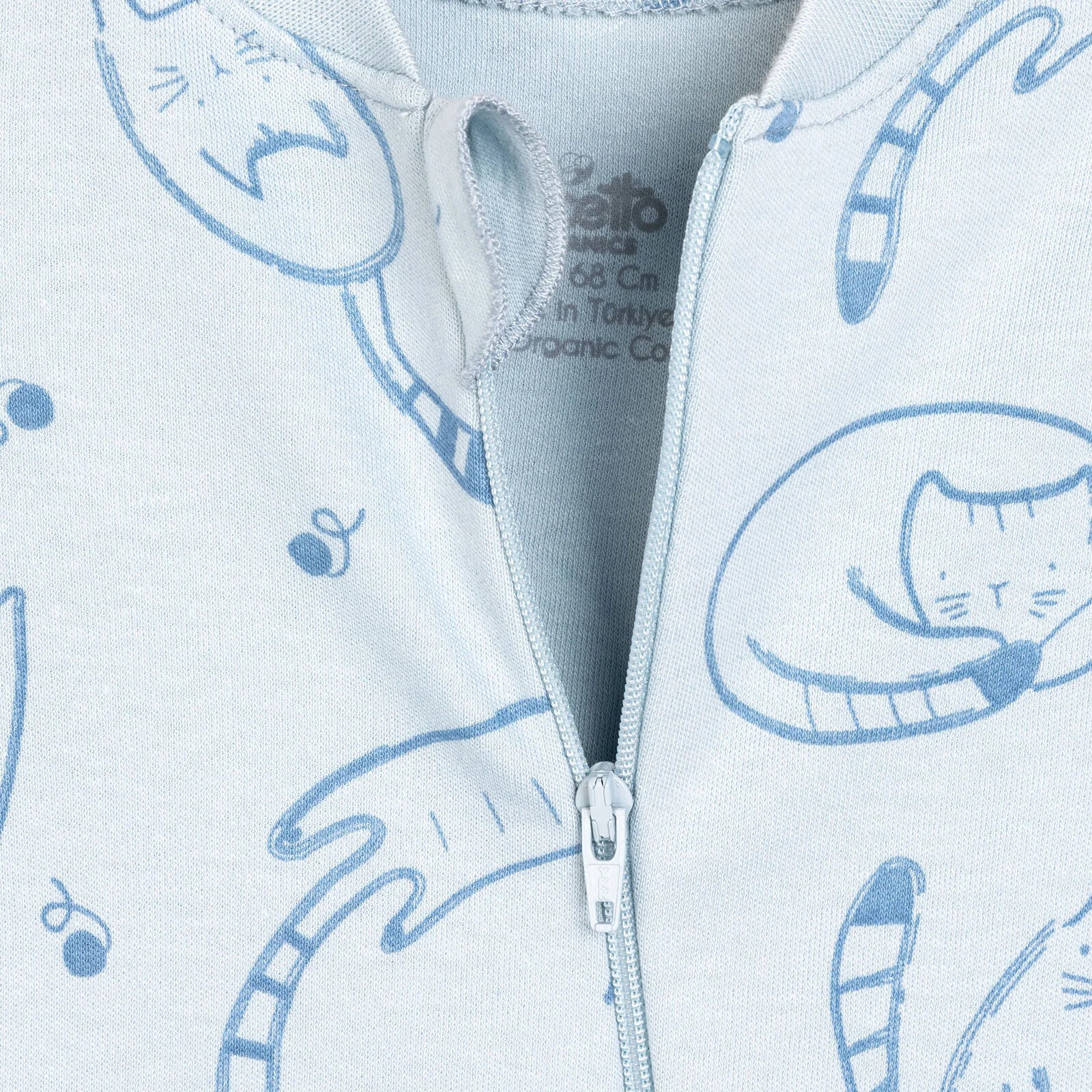 Bebetto Baby Boy Footless Jumpsuit - Indigo - ebebek - Black Friday