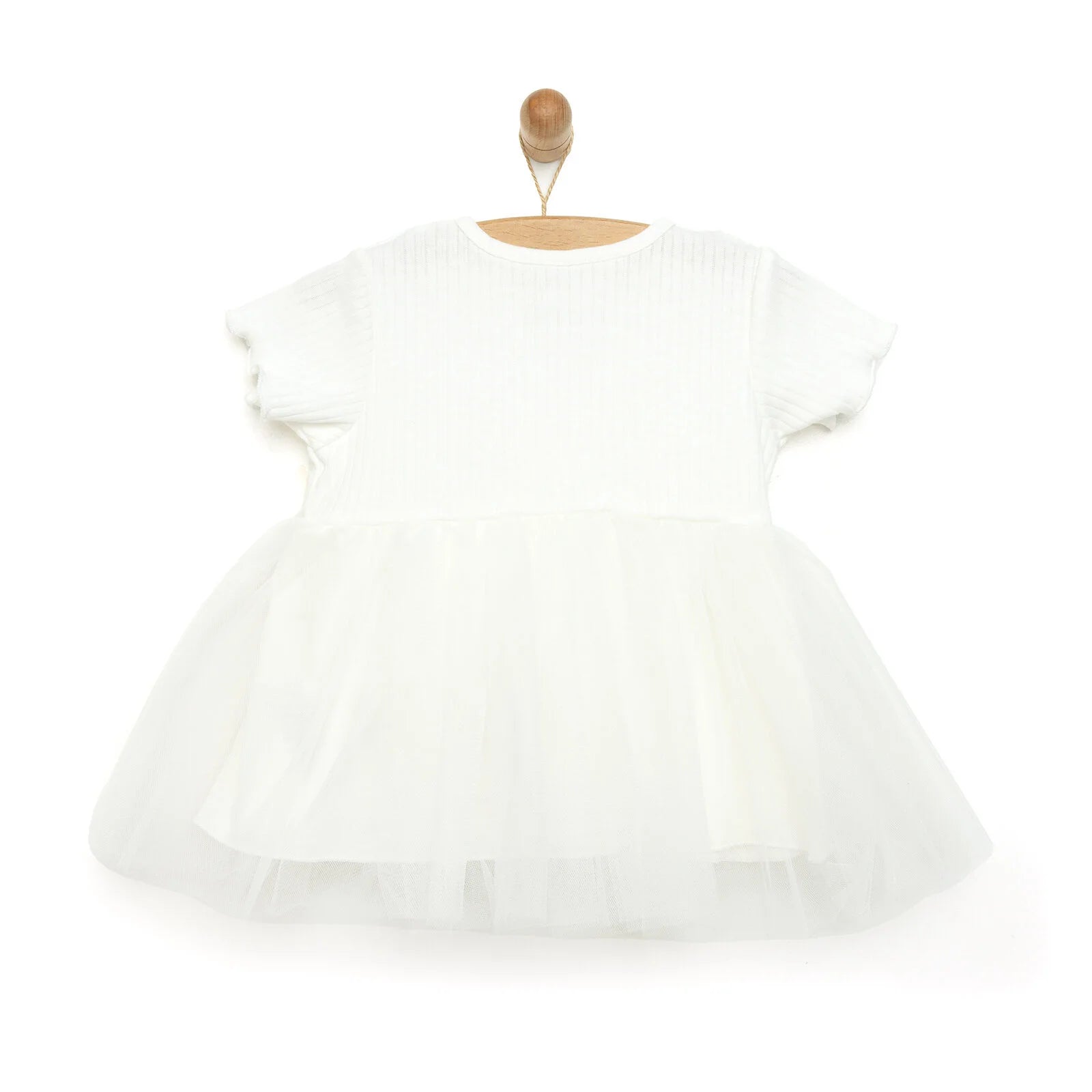 HelloBaby Newborn Girl Tutu Dress - Ecru - ebebek - Black Friday