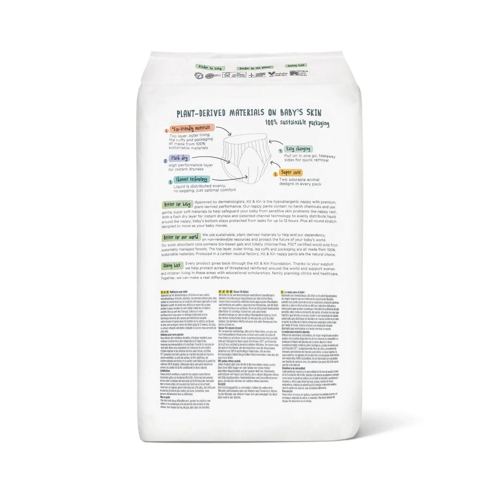 Kit & Kin Pull - Ups Size 4 Maxi - 22 nappies - ebebek - Black Friday