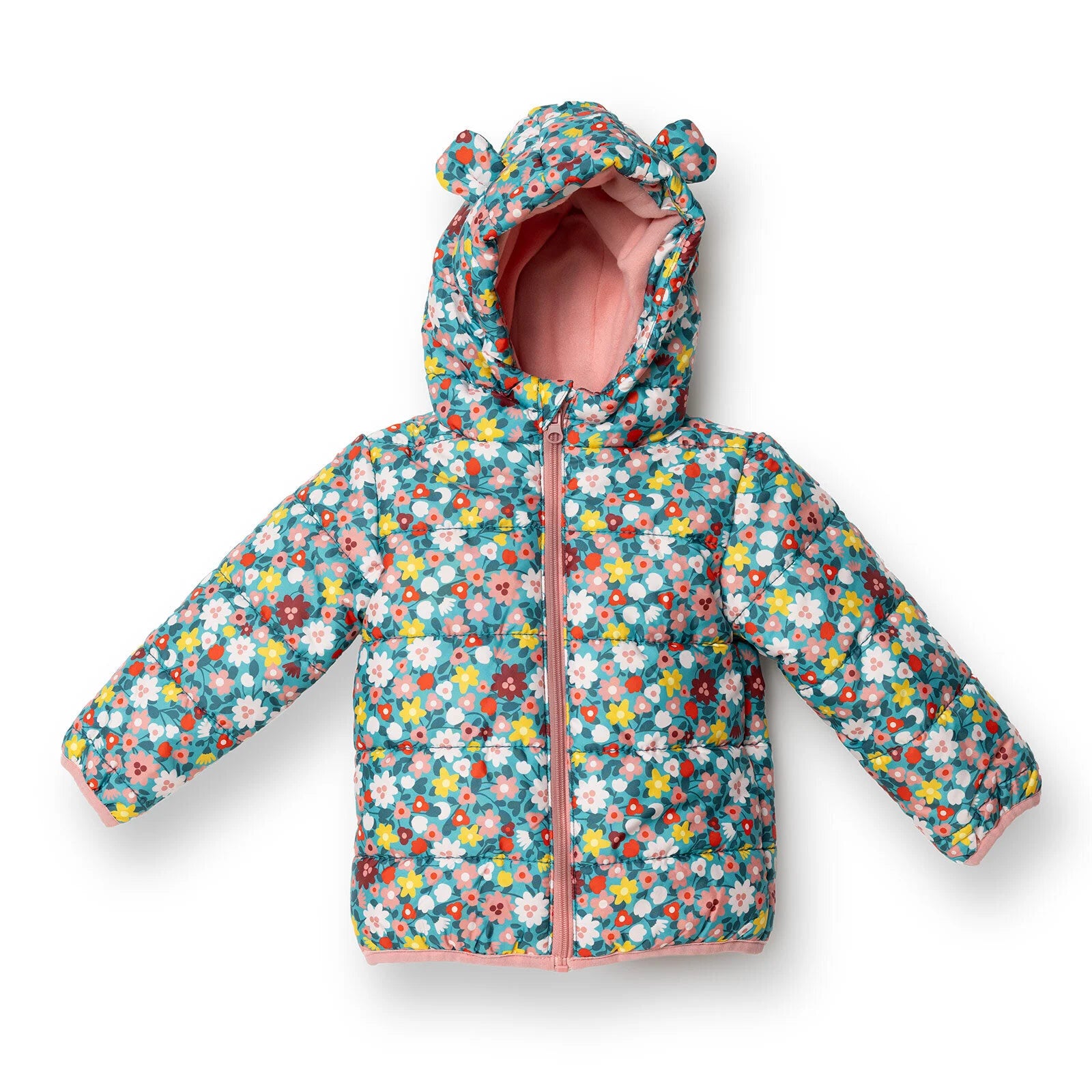 HelloBaby Baby Girl Floral Printed Coat - Printed - ebebek - Black Friday