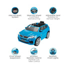 Xootz BMW X5 12V Electric Ride On with Lithium Battery - Blue - ebebek - Black Friday