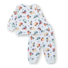 HelloBaby Christmas Baby Boy Long Sleeve Pyjamas Set - Blue - ebebek - Black Friday