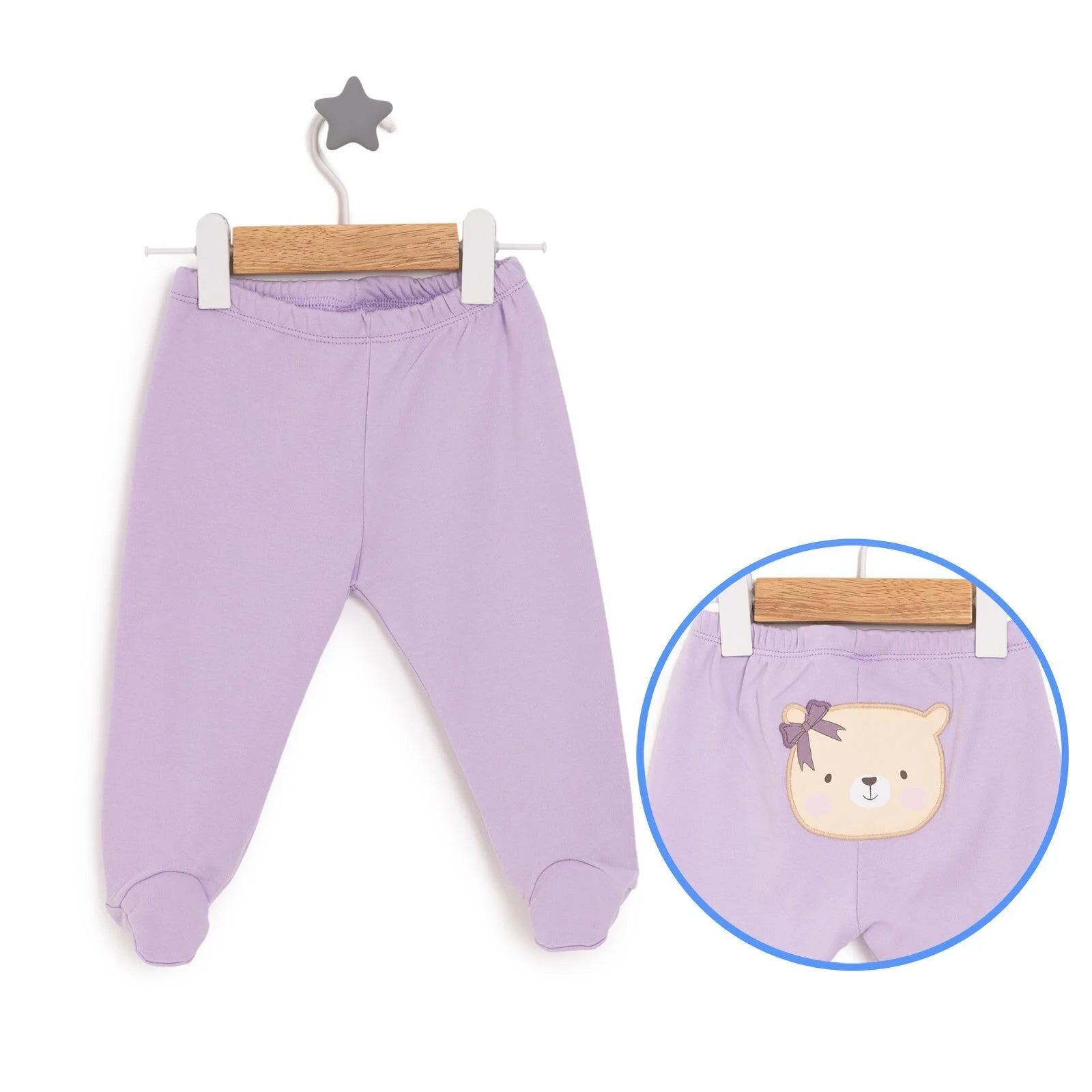 Little Life Girl Footed Bottom - Purple - ebebek - Black Friday