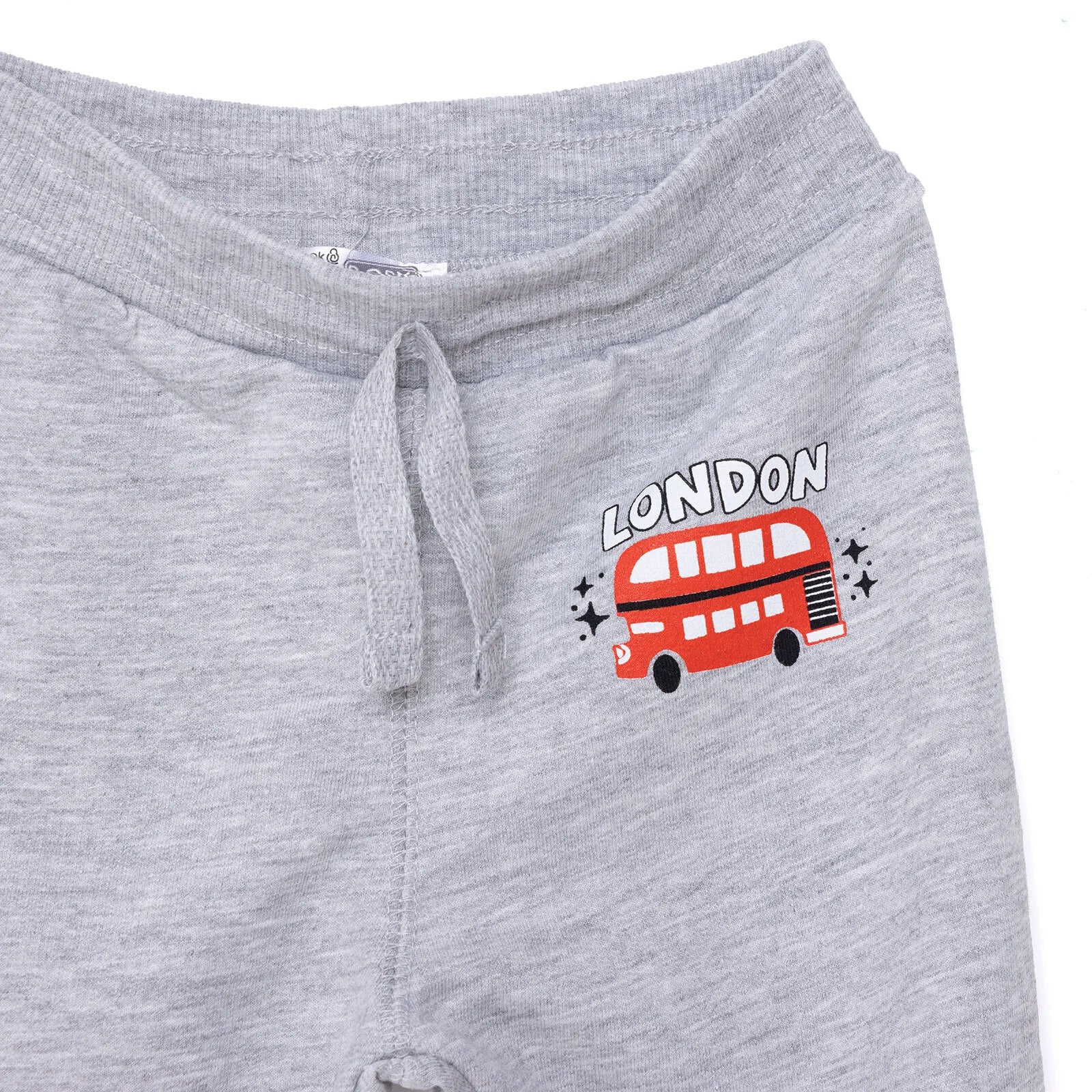 HelloBaby Basic Low Raised Joggers - Grey Melange - ebebek - Black Friday