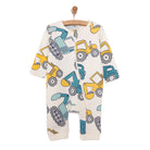 HelloBaby Boy Jumpsuit - Ecru - ebebek - Black Friday