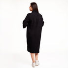 baby mom Muslin Maternity Dress - Black - ebebek - Black Friday