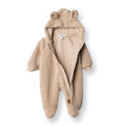 Midimod Newborn Welsoft Footed Jumpsuit - Light Brown - ebebek - Black Friday