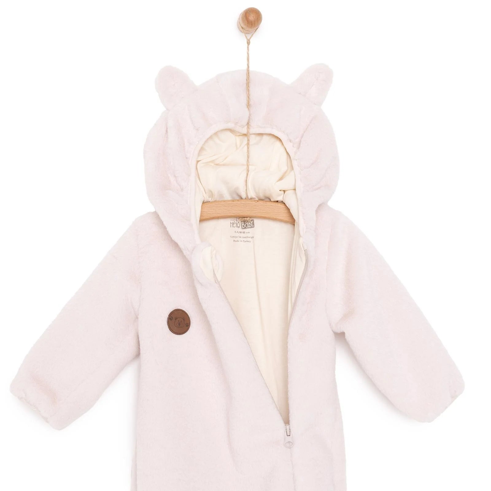 HelloBaby Newborn Unisex Baby Jumpsuit - Beige - ebebek - Black Friday