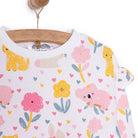 HelloBaby Happy Animals Girl Jogging Set - Ecru - ebebek - Black Friday