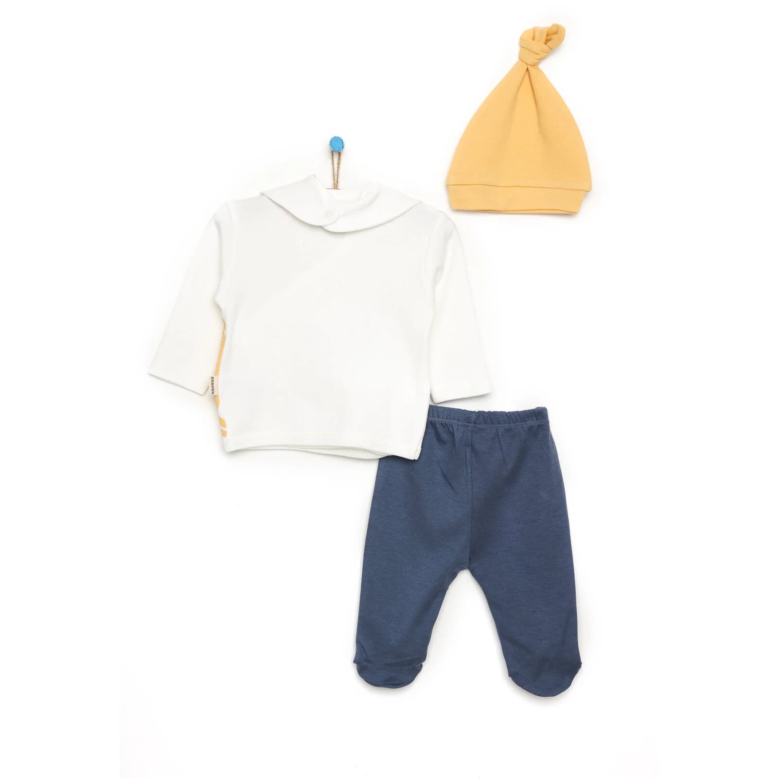 Bebbek Baby Boy 5 Pcs Newborn Gift Starter Set - Dark Blue - ebebek - Black Friday