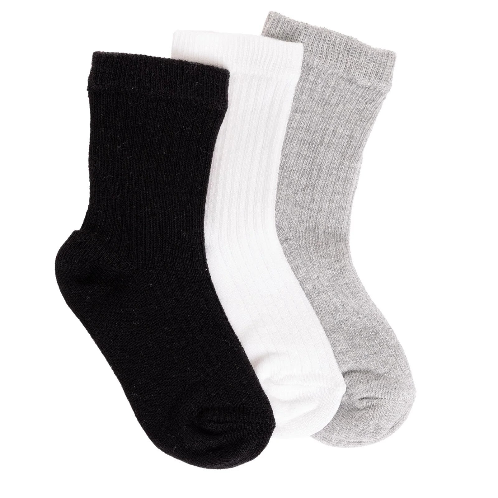 HelloBaby Baby Boy Pack of 3 Socks - Grey Melange - ebebek - Black Friday