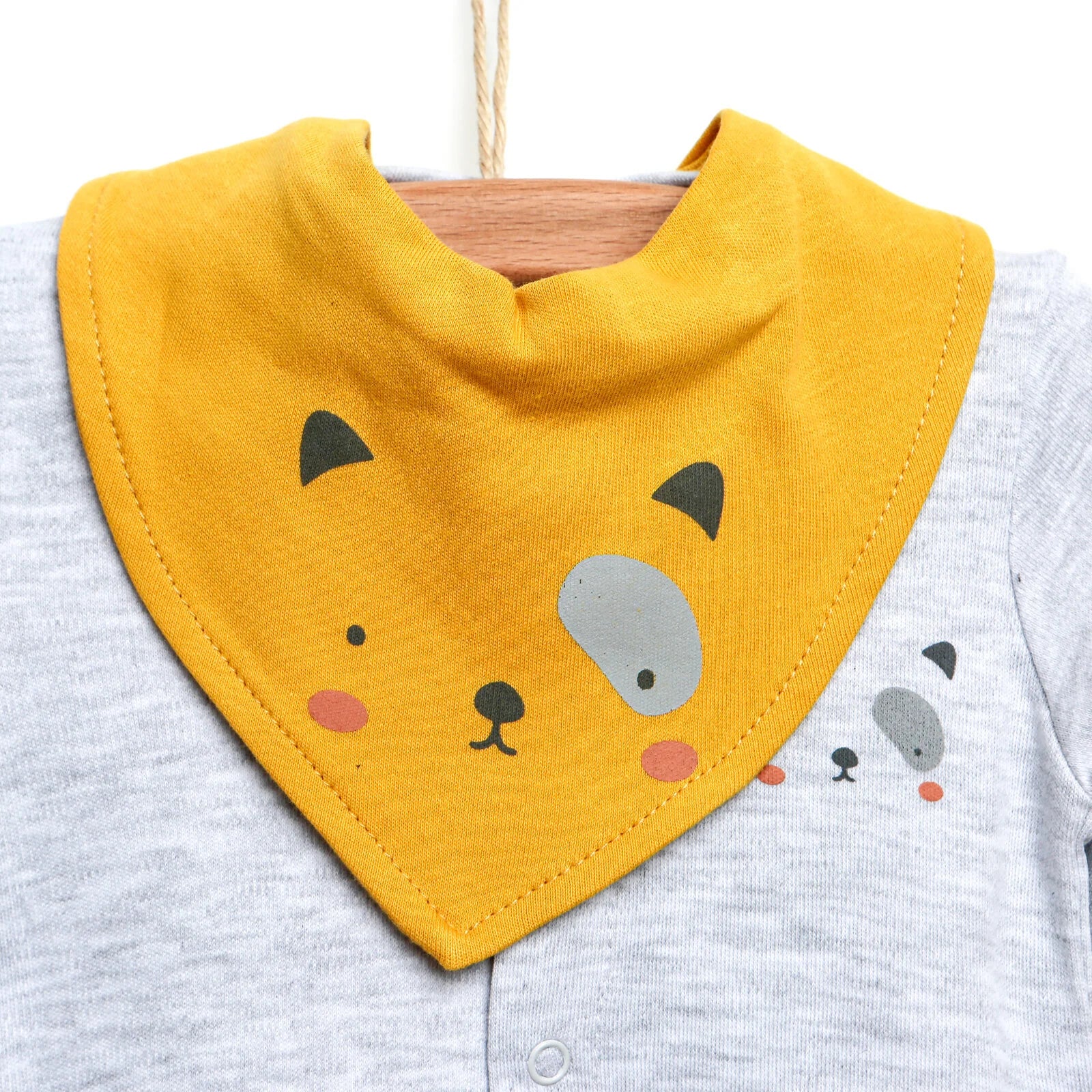 Bebbek Baby Boy 5 Pcs Newborn Gift Starter Set - Mustard - ebebek - Black Friday