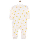 HelloBaby Newborn Chıck Chıck Unisex Jumpsuit - Ecru - ebebek - Black Friday