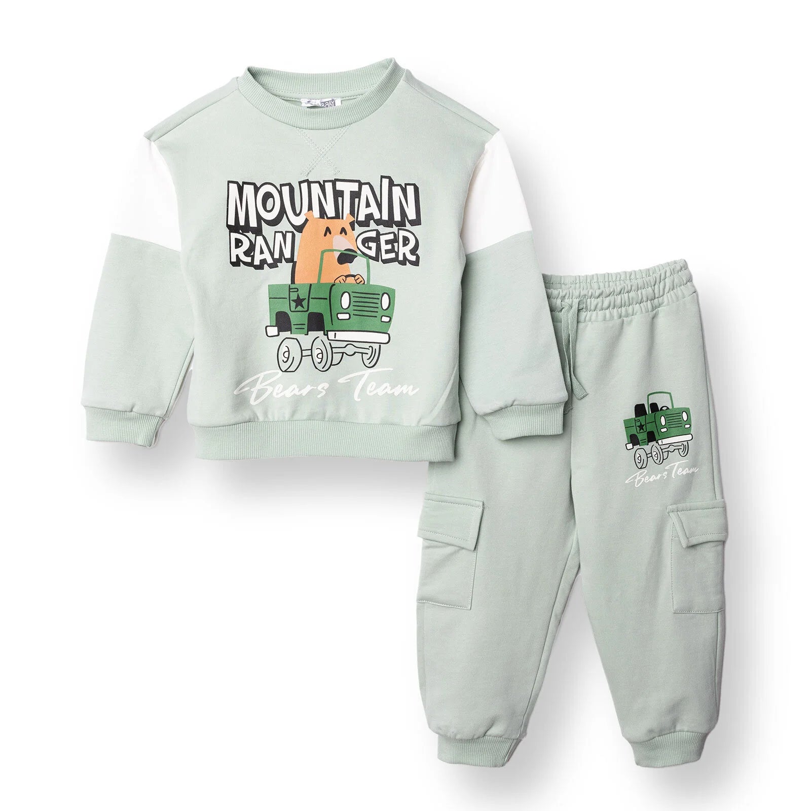 HelloBaby Jogging Set - Green - ebebek - Black Friday