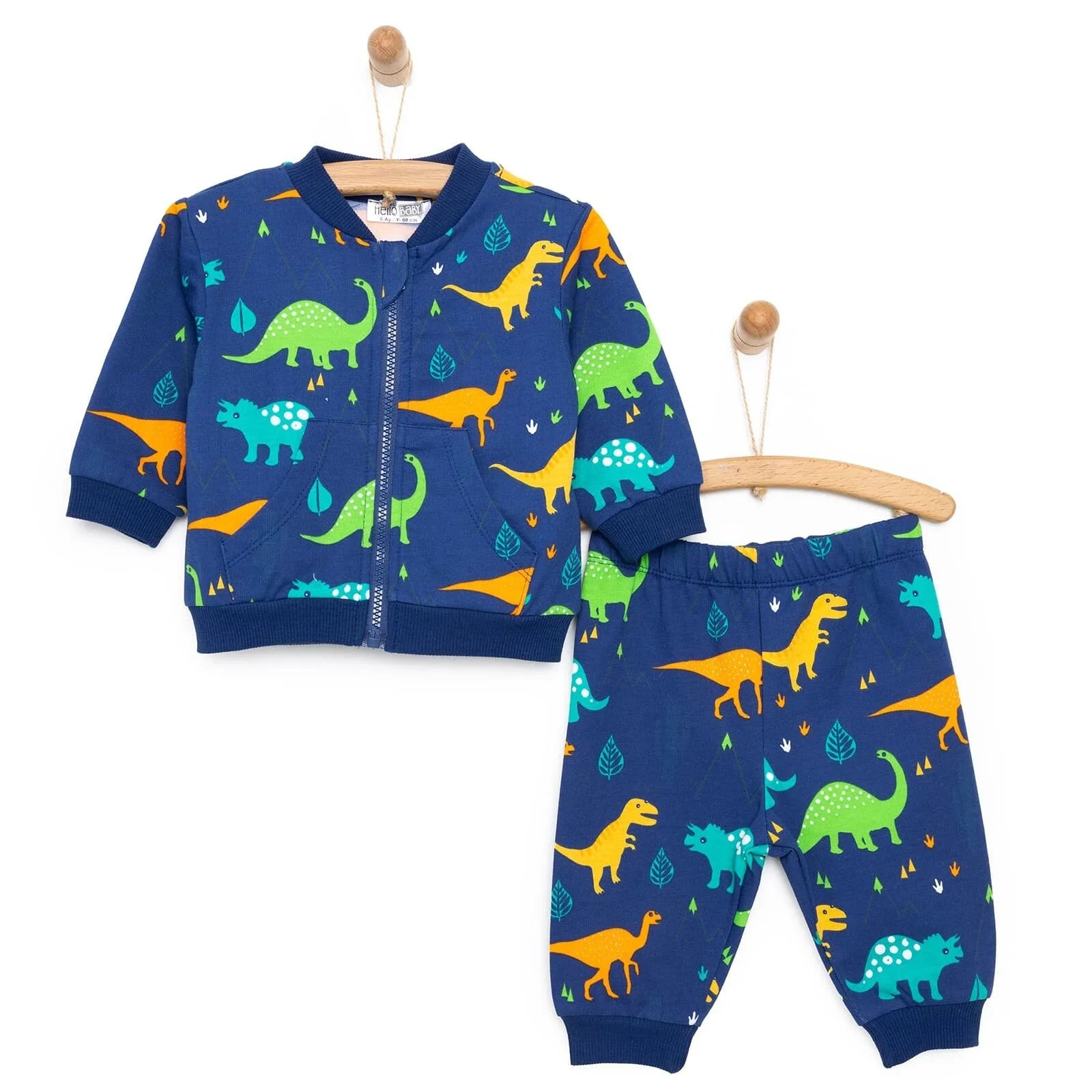 HelloBaby Basic Jogging Set - Printed - ebebek - Black Friday