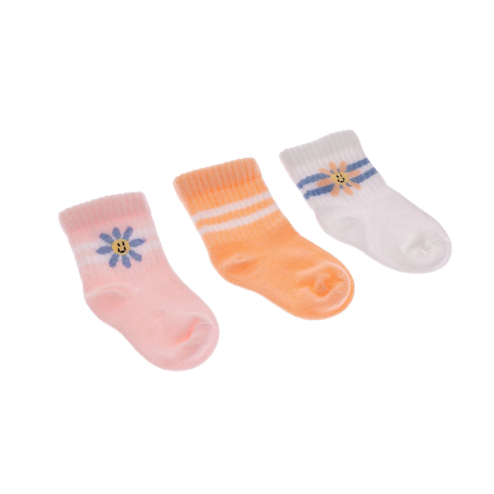 HelloBaby Baby Girl Pack of 3 Socks - Orange - ebebek - Black Friday