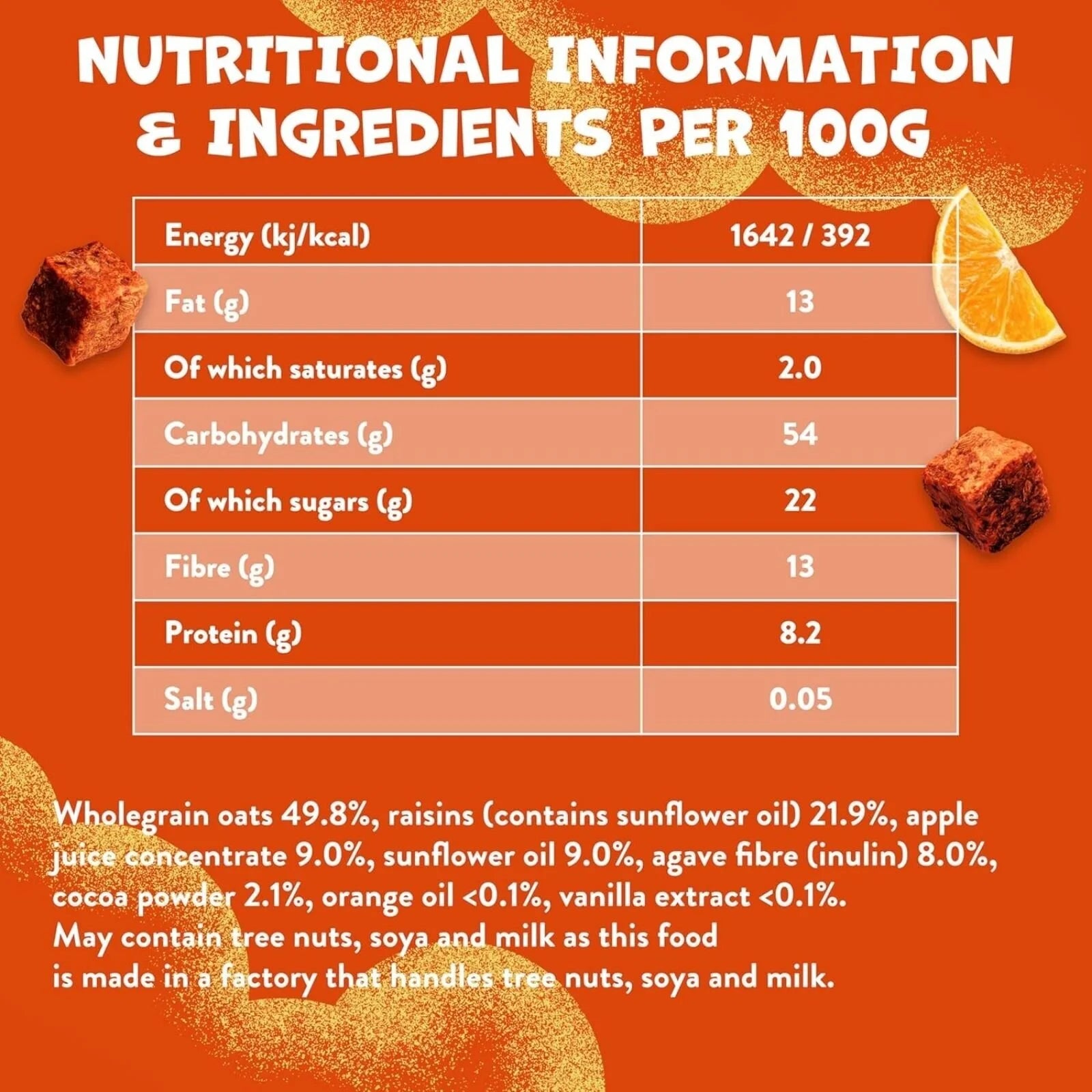 Goodies Choco Orange Mini Flapjack Bites 3+years 92g (4x23g) - ebebek - Christmas