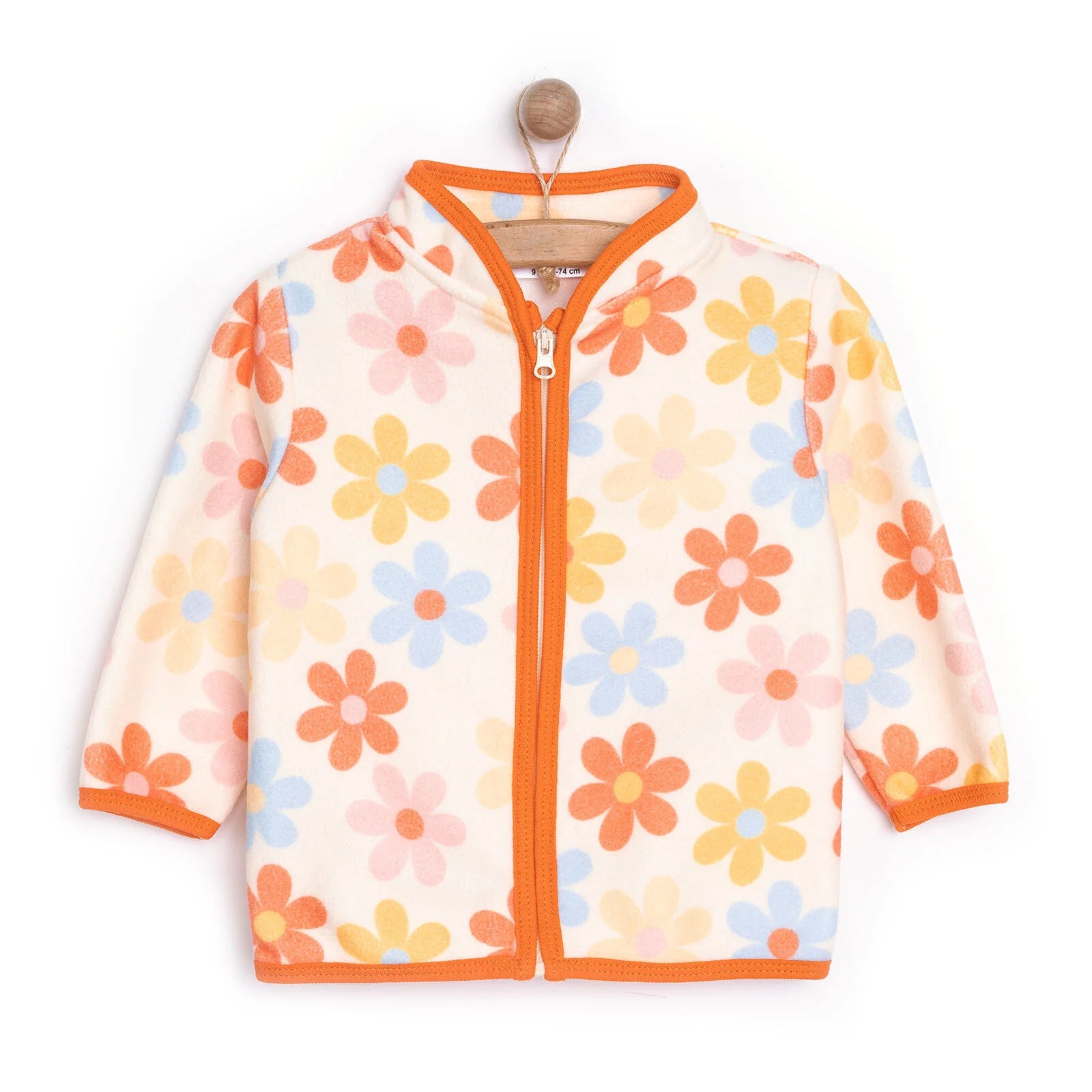 HelloBaby Basic Repeat Printed Fleece Cardigan - Printed - ebebek - Black Friday