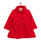 Baby Rose Girl Coat - Red - ebebek - Black Friday
