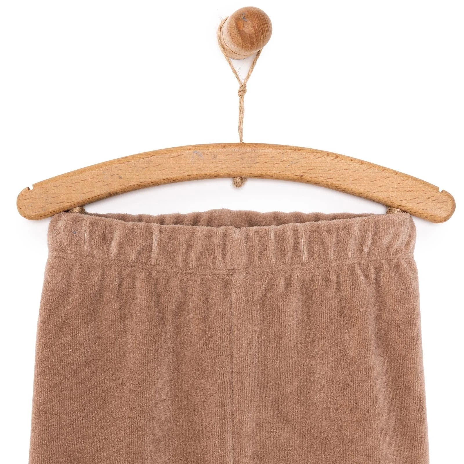 HelloBaby Boy Velvet Footed Bottom - Light Brown - ebebek - Black Friday