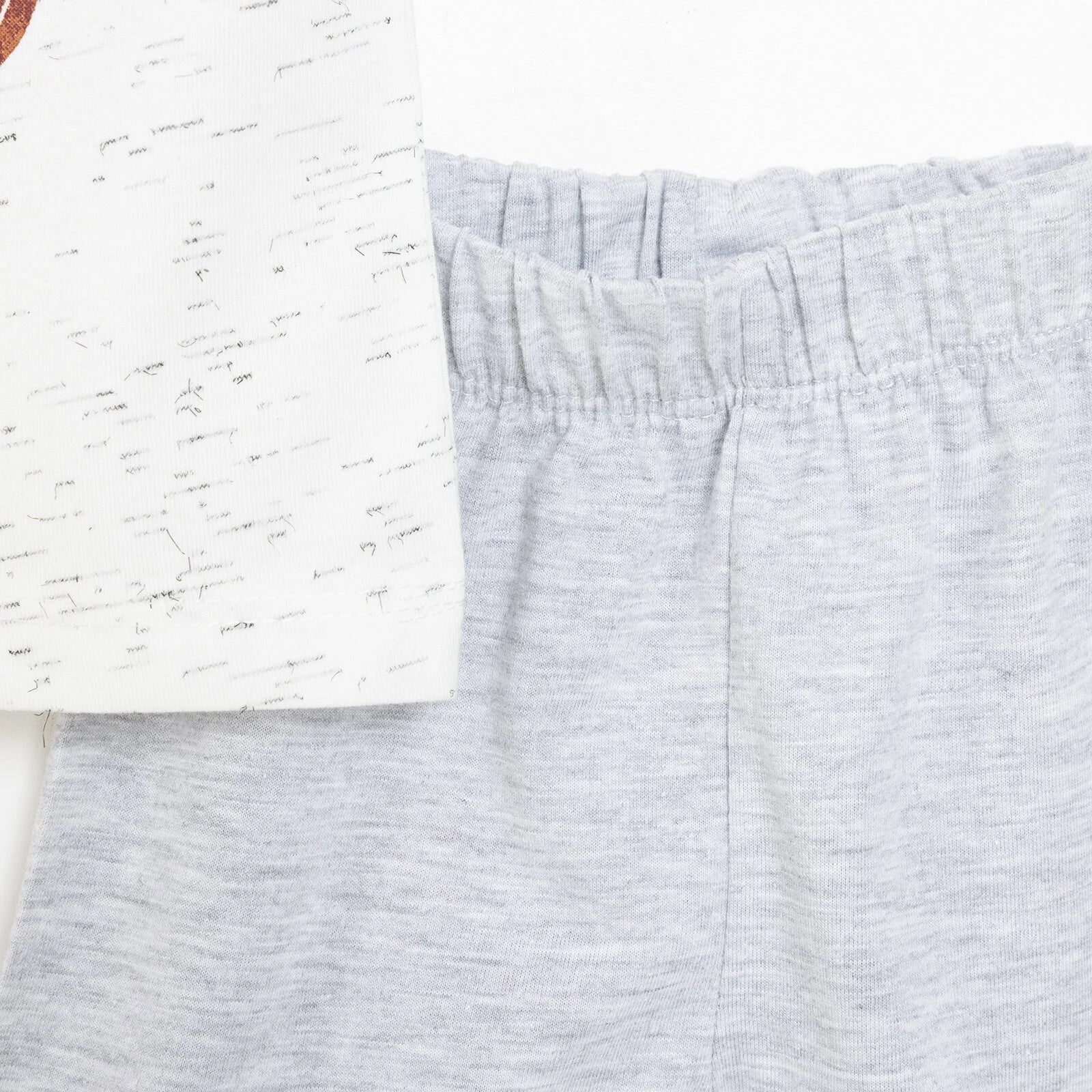 HelloBaby Baby Boy Short Sleeve Pyjamas Set - White - ebebek - Black Friday